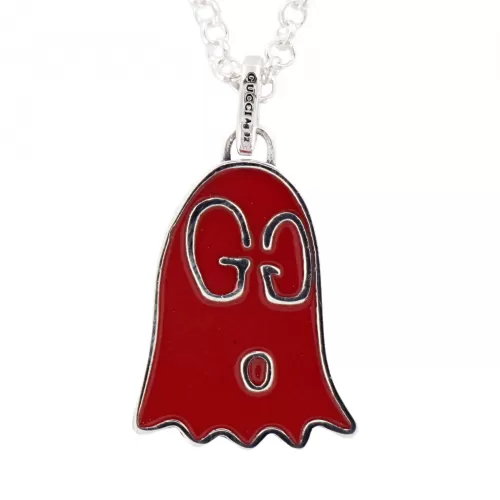 Колье Gucci Guccighost Pendant Silver