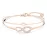 Браслет Swarovski Infinity bangle | Кристаллы Сваровски