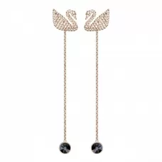 Серьги Swarovski Iconic Swan | Кристаллы Сваровски