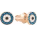 Серьги Swarovski Duo Evil Eye | Кристаллы Сваровски