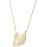 Колье Swarovski Лебедь Gold | Кристаллы Swarovski