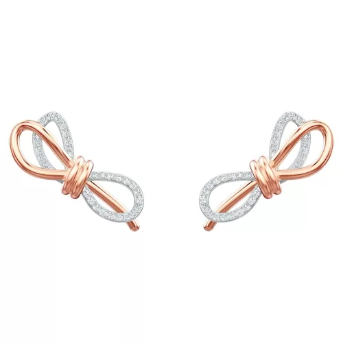 Серьги Swarovski Crystal Lifelong Bow| Кристаллы Сваровски