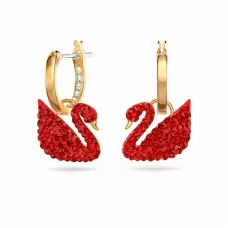 Серьги Swarovski Iconic Swan | Лебеди | Кристаллы Сваровски