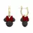 Серьги Swarovski Минни Маус | Кристаллы Сваровски
