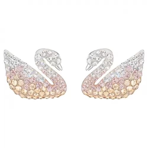 Серьги Swarovski Iconic Swan | Лебеди | Кристаллы Сваровски
