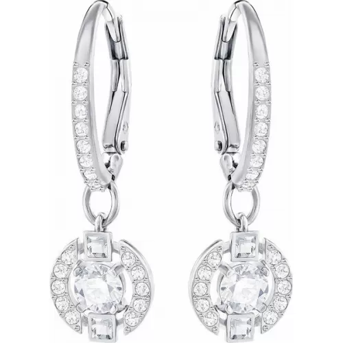 Серьги Swarovski Sparkling Dance Round Pierced | Кристаллы Сваровски