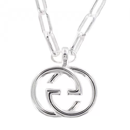 Колье Gucci Double G Silver