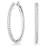 Серьги Swarovski Stone hoop | Кристаллы Сваровски