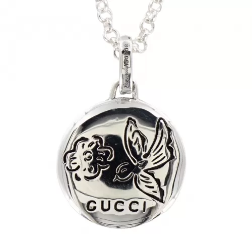 Колье Gucci Blind For Love Silver