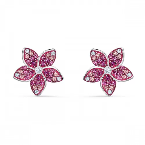 Серьги Swarovski Tropical Flower | Кристаллы Сваровски