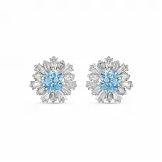 Серьги Swarovski Sunshine Pierced Blue | Кристаллы Сваровски