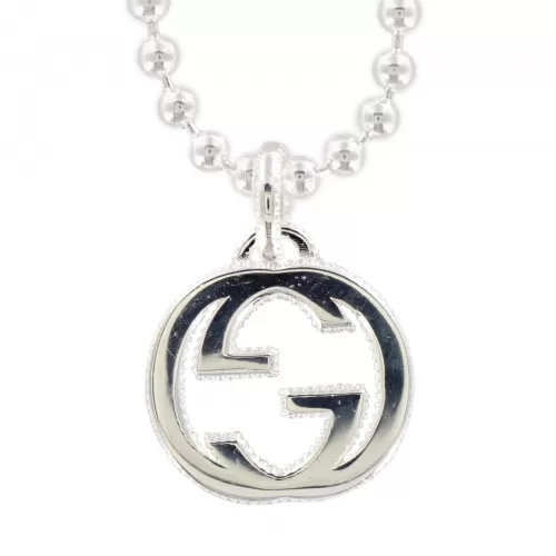Колье Gucci Interlocking G Silver