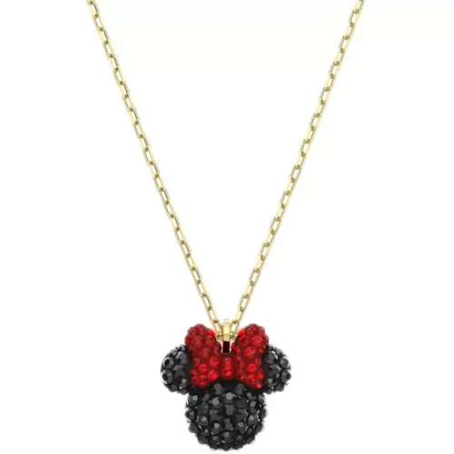 Колье Swarovski Minnie Mouse Black | Минни Маус | Кристаллы Swarovski