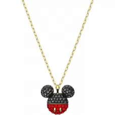 Колье Swarovski Mickey Mouse Black | Микки Маус | Кристаллы Swarovski