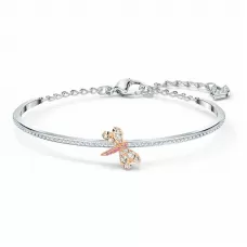 Браслет Swarovski Eternal Flower | Стрекоза | Кристаллы Сваровски