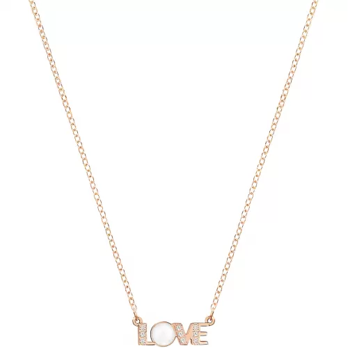 Колье Swarovski LOVE | Кристаллы Сваровски
