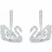 Серьги Swarovski Dancing Swan | Кристаллы Сваровски