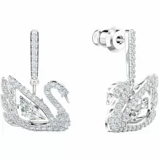Серьги Swarovski Dancing Swan | Кристаллы Сваровски