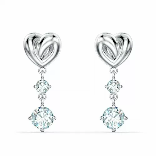 Серьги Swarovski Lifelong Heart | Кристаллы Сваровски
