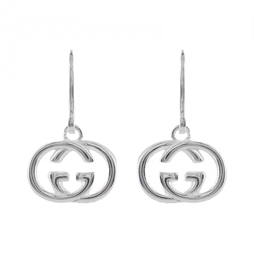 Серьги Gucci Double G Silver