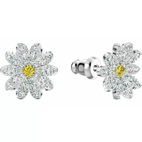 Серьги пусеты Swarovski Eternal Flower | Кристаллы Сваровски