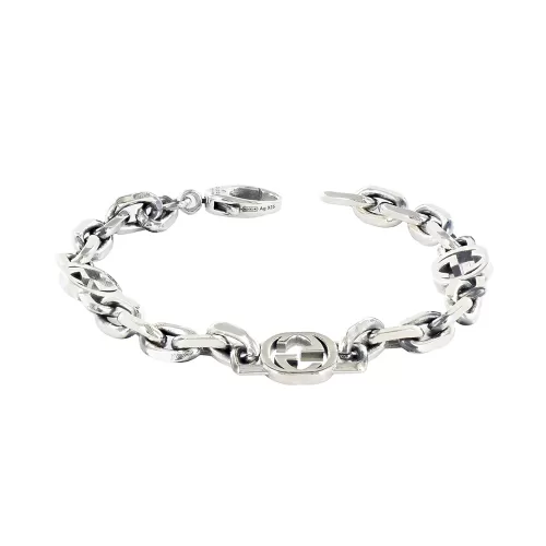 Браслет Gucci Interlocking G Silver