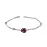 Браслет Gucci Interlocking G Heart Silver