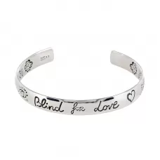 Браслет Gucci Blind For Love Silver