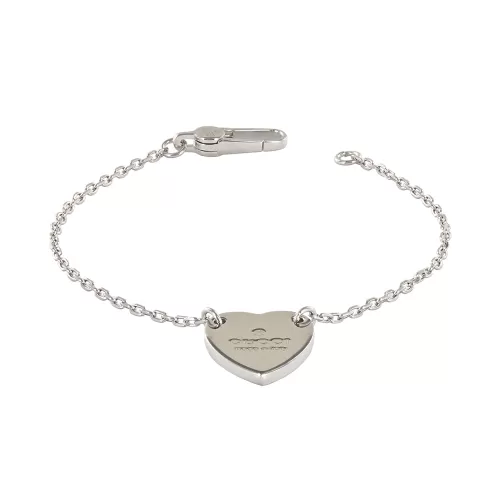 Браслет Gucci Trademark Heart Silver
