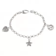 Браслет Gucci Interlocking G Silver