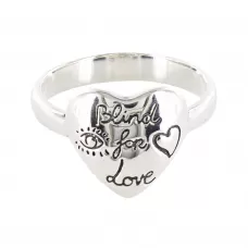 Кольцо Gucci Blind For Love Silver