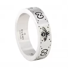 Кольцо Gucci GG and Bee Silver