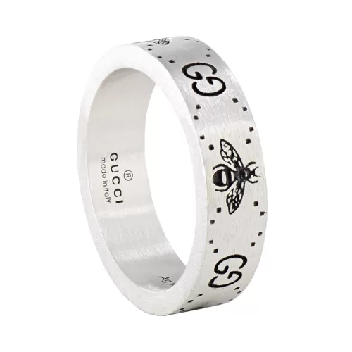 Кольцо Gucci GG and Bee Silver