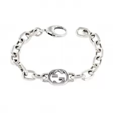 Браслет Gucci Interlocking G Silver