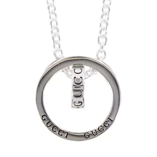 Колье Gucci Interlocking G Silver