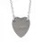 Колье Gucci Trademark Heart Silver