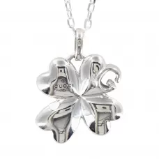 Колье Gucci Trademark Clover Silver
