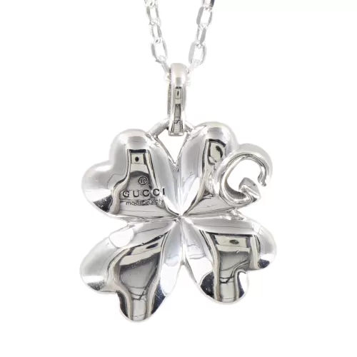 Колье Gucci Trademark Clover Silver