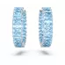 Серьги Swarovski Matrix hoop / Кристаллы Сваровски