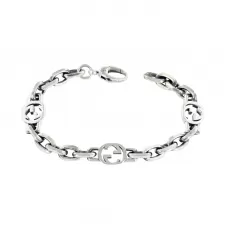 Браслет Gucci Interlocking G Silver