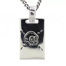 Колье Gucci Guccighost Pendant Silver