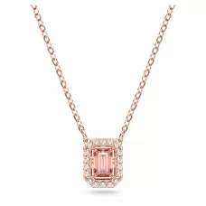 Колье Swarovski Millenia Octagon cut, Pink| Кристаллы Сваровски