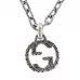 Колье Gucci Interlocking G Silver