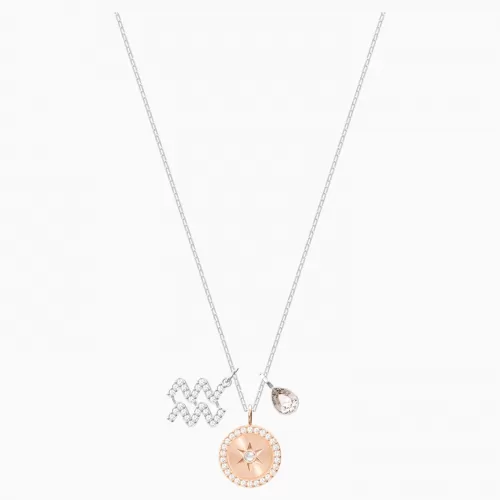 Колье Swarovski Zodiac AQUARIUS| Знак зодиака Водолей| Кристаллы Сваровски