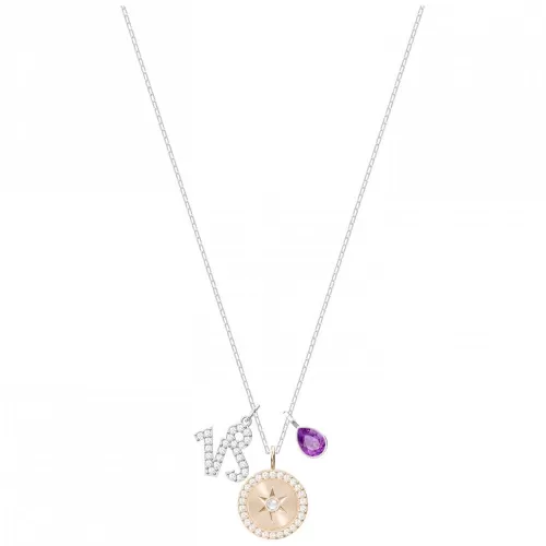 Колье Swarovski Zodiac Capricorn, White| Знак зодиака Козерог| Кристаллы Сваровски