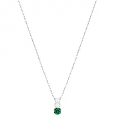 Колье Swarovski Attract Trilogy Green | Кристаллы Сваровски