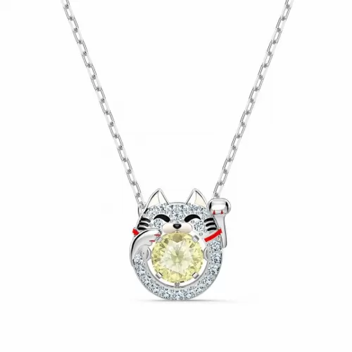 Колье Swarovski Sparkling Dance Cat Necklace | кристаллы Сваровски