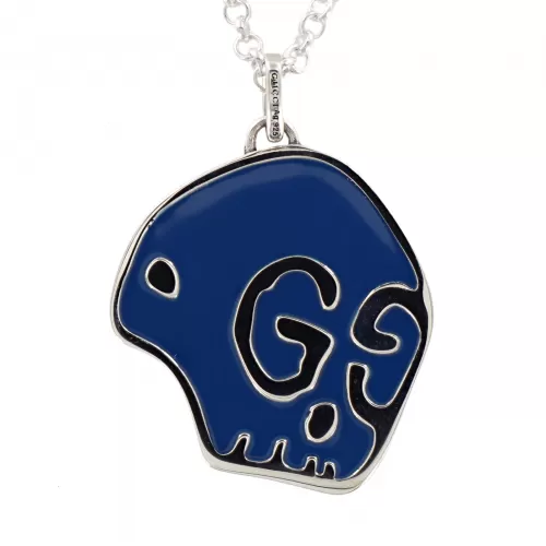 Колье Gucci Guccighost Pendant Silver